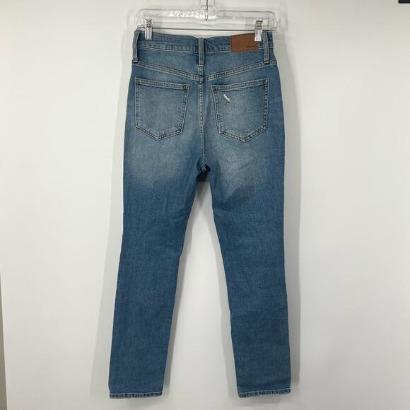 Madewell The Perfect Vintage Jeans in Denman Wash High Rise - Picture 6 of 10